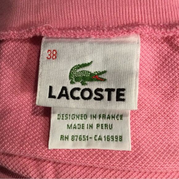 Lacoste Pink Cotton Veronica Skirt 6 - Picture 2 of 7